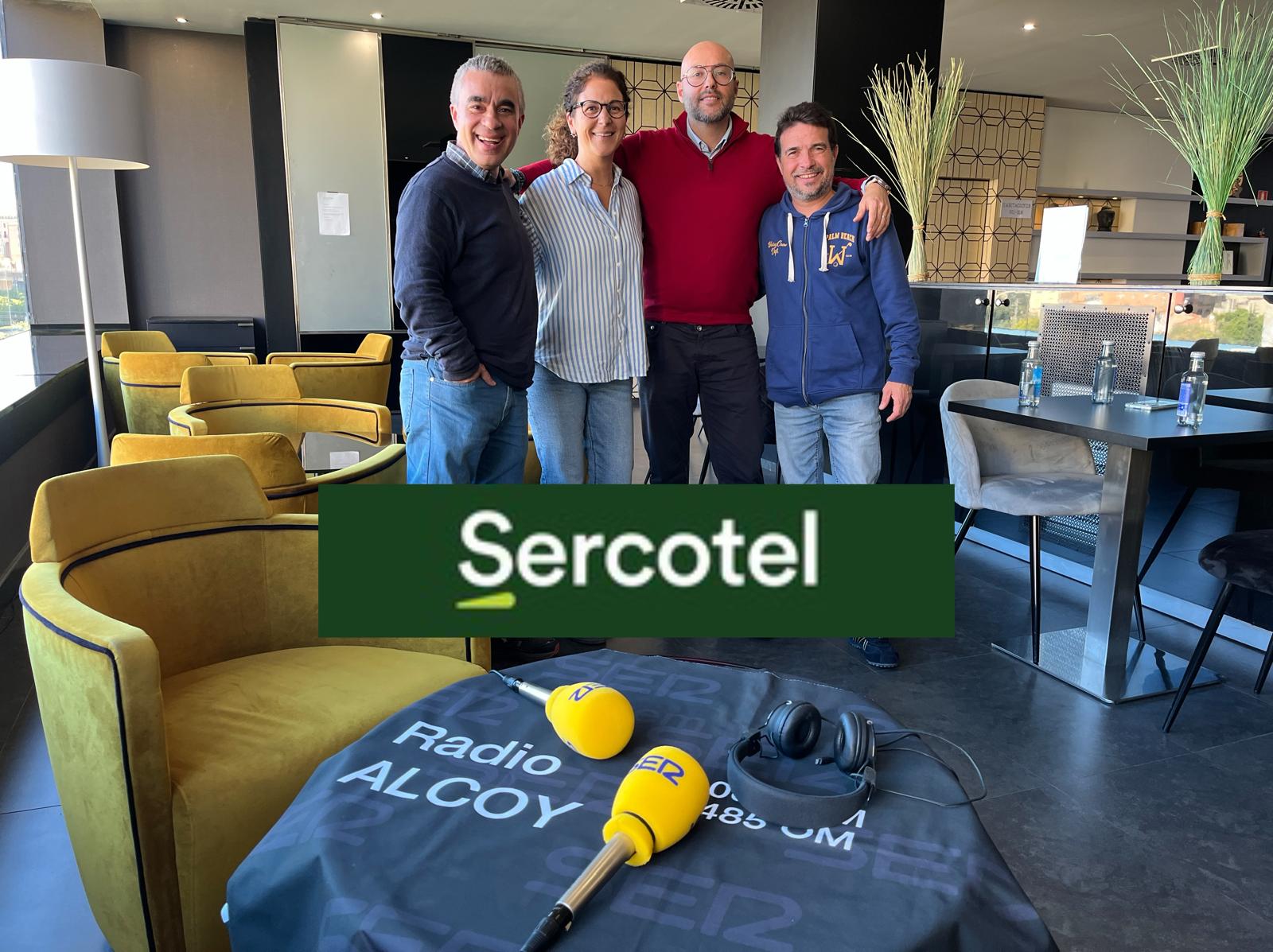 Miguel Ángel Llorens, propietario del Alcoyano en el hotel Sercotel Ciutat d´Alcoi