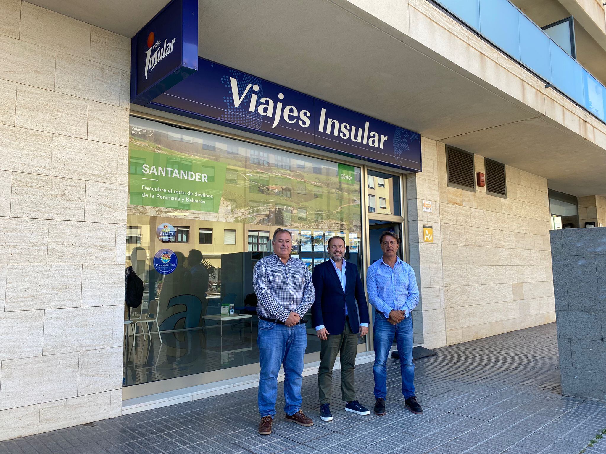 Representantes de la Federación Canaria de Vela Latina.