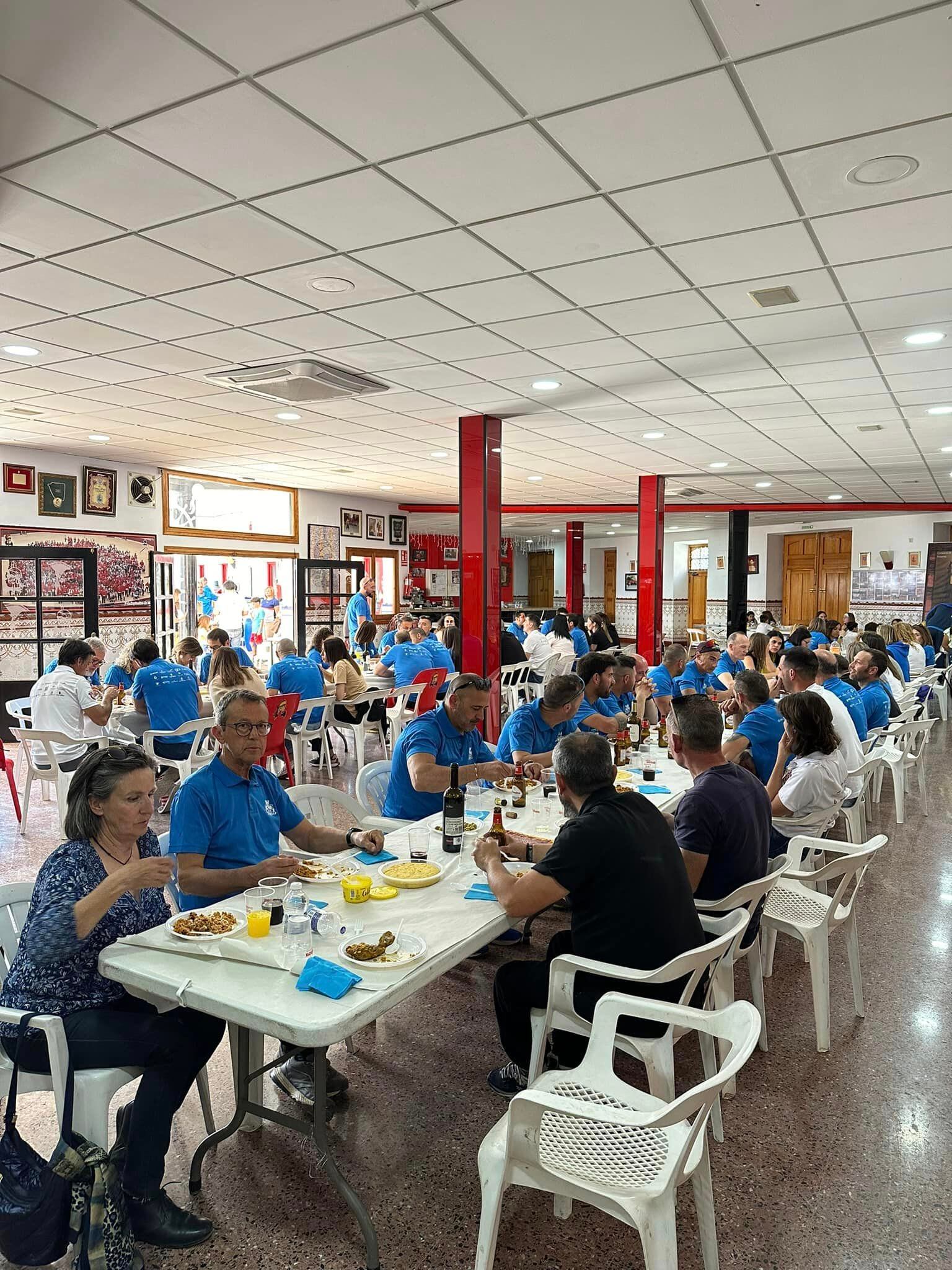 Momentos de la convivencia del Trail Villena