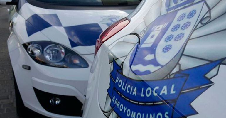 Detalle emblema Policía Local de Arroyomolinos