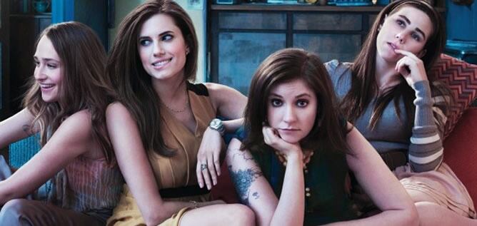 Las protagonistas de la serie &#039;Girls&#039;