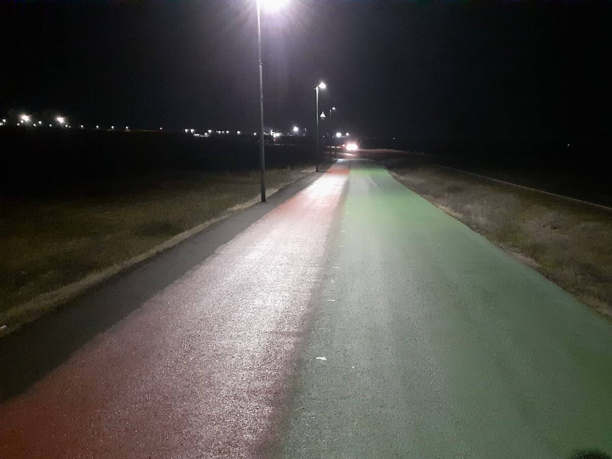 Remates en el carril bici