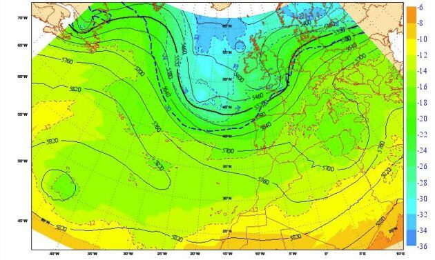 Una depresión aislada en niveles altos (DANA) se rellenará el viernes sobre el Mediterráneo y dejará inestabilidad al inicio del puente de mayo.