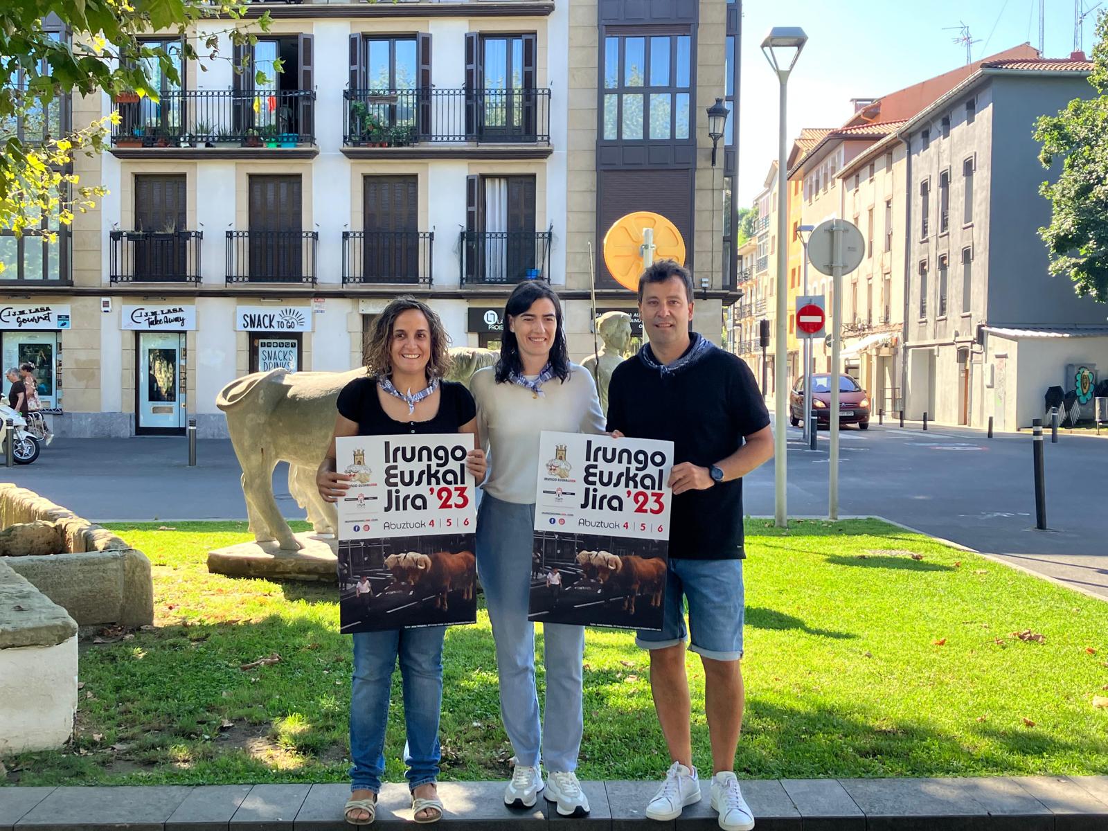 Presentación de la Euskal Jira en Irun