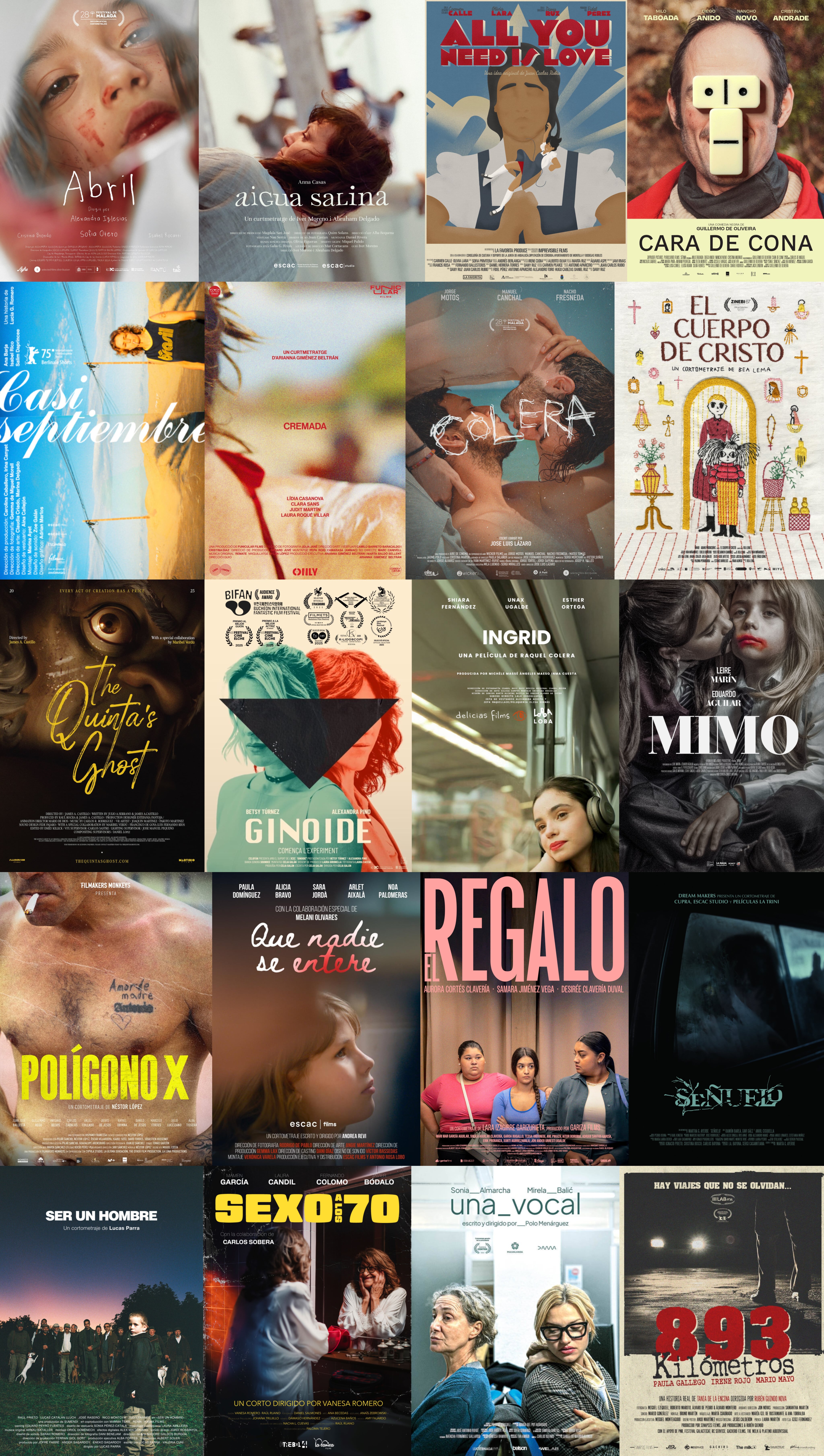 Cortos seleccionados