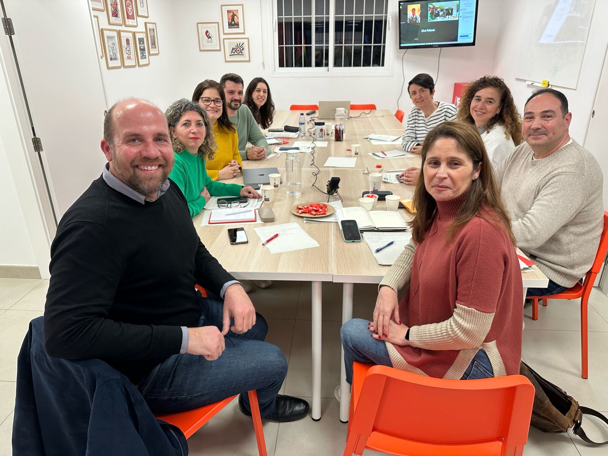 Imagen de la Comisión Ejecutiva de la FSE-PSOE