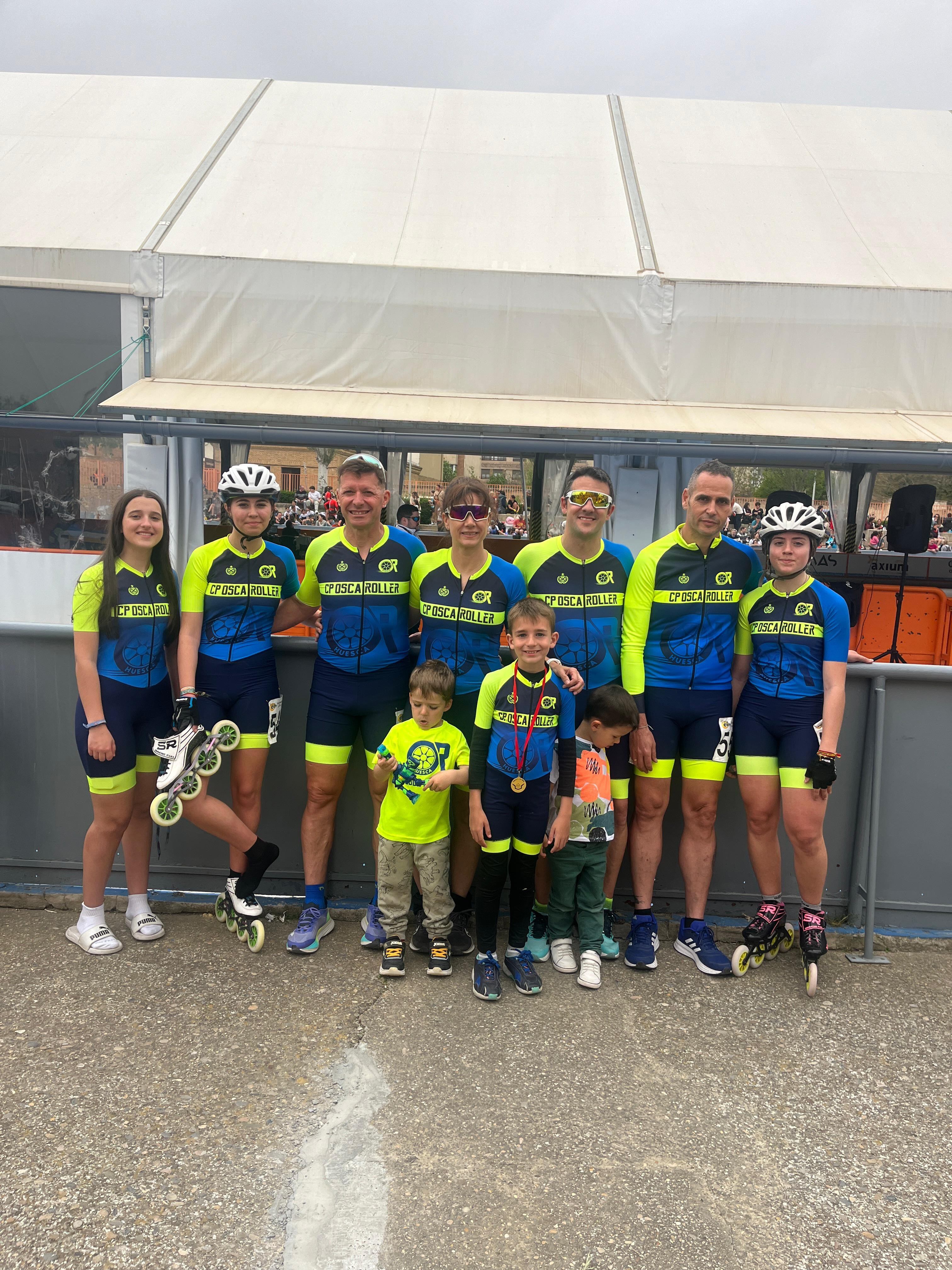 Equipo de Osca Roller desplazado a Tudela