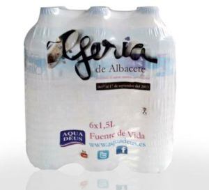 El agua de Aquadeus llevará la imagen del cartel de la feria