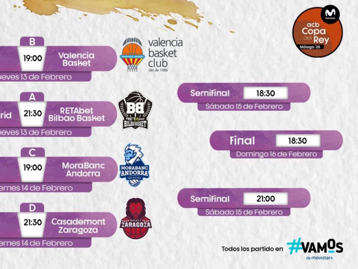 Tarde y noche de Copa del Rey