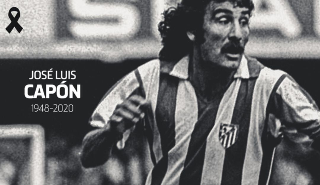 Fallece José Luis Capón, leyenda del Atlético, a los 72 años.