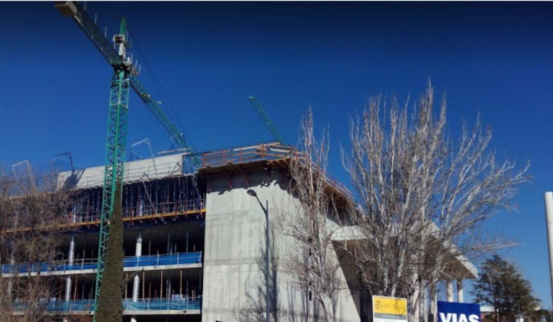 Imagen de archivo de las obras de la Ciudad de la Justicia