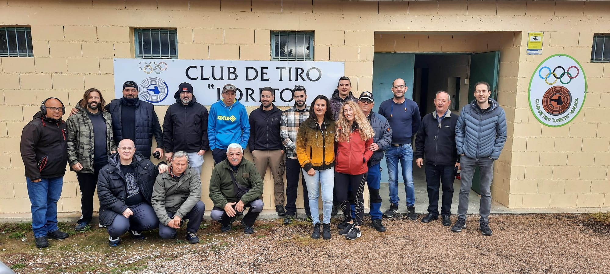 Participantes en la prueba celebrada en Huesca