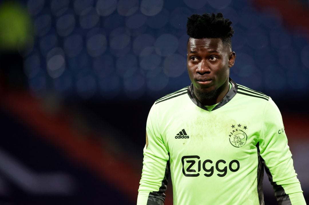 Onana, portero del Ajax. 