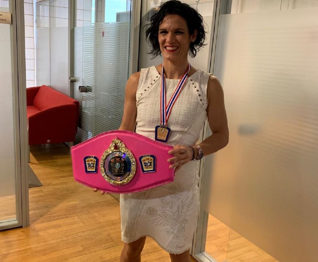 Mari Carmen Romero, campeona del mundo de Muay Thai