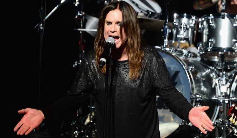 Ozzy Osbourne, durante una de sus actuaciones