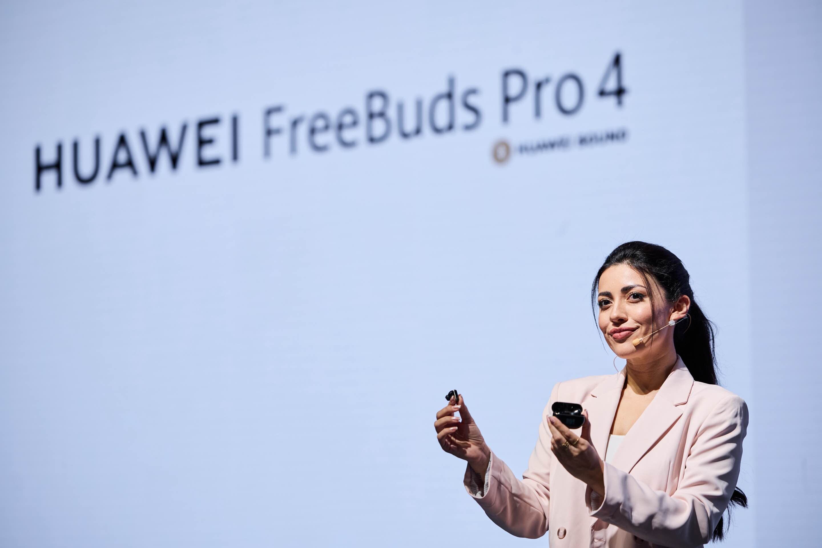 Presentación de los Huawei Freebuds Pro 4.