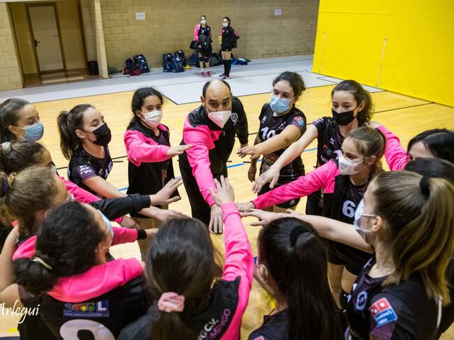 Uno de los equipos de cantera del Sporting-Santo Domingo.