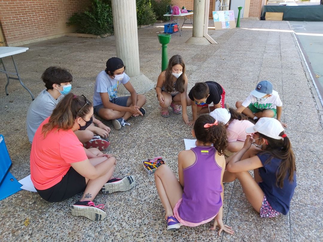 imagen de una de las actividades del Campamento