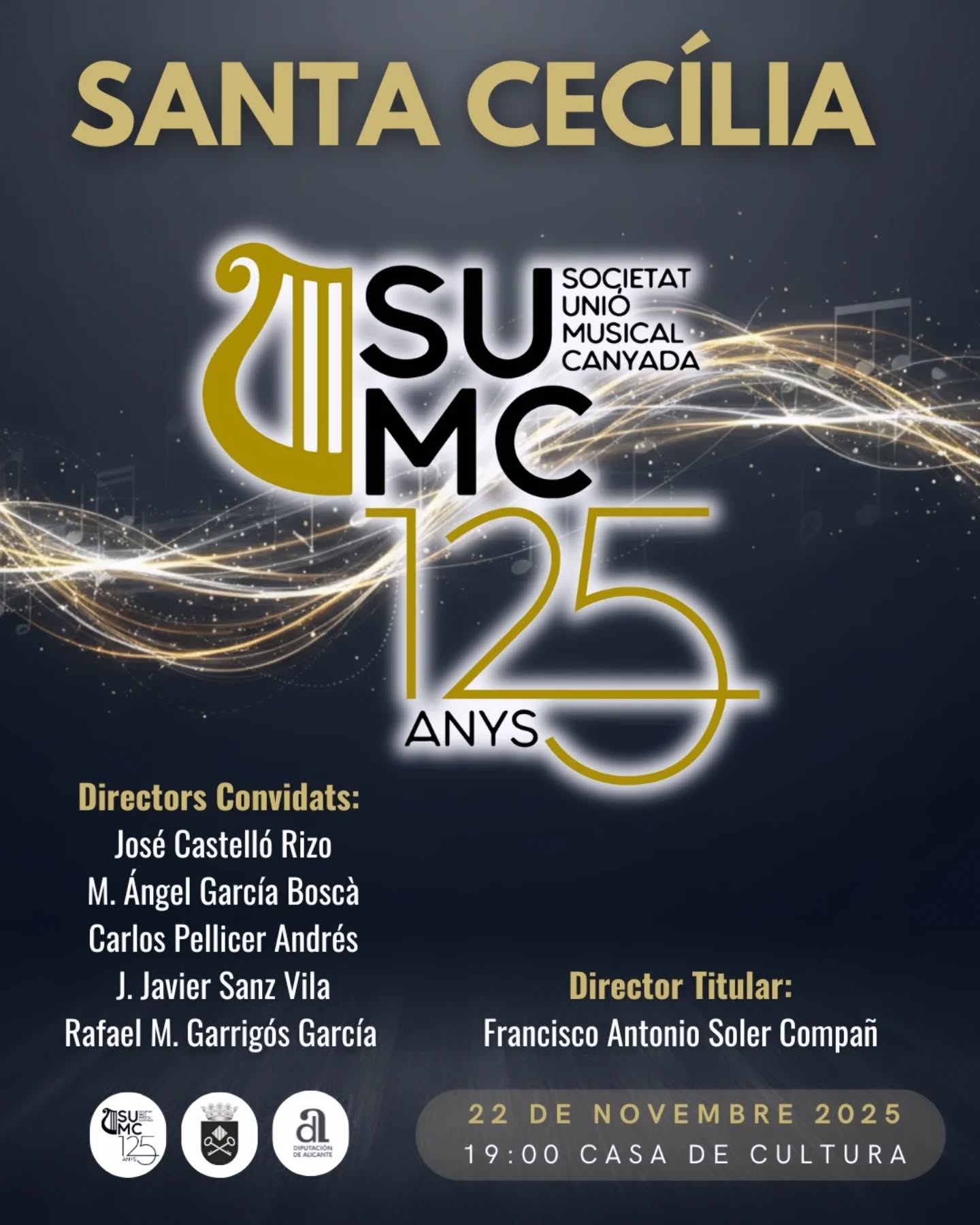 Cartel del concierto