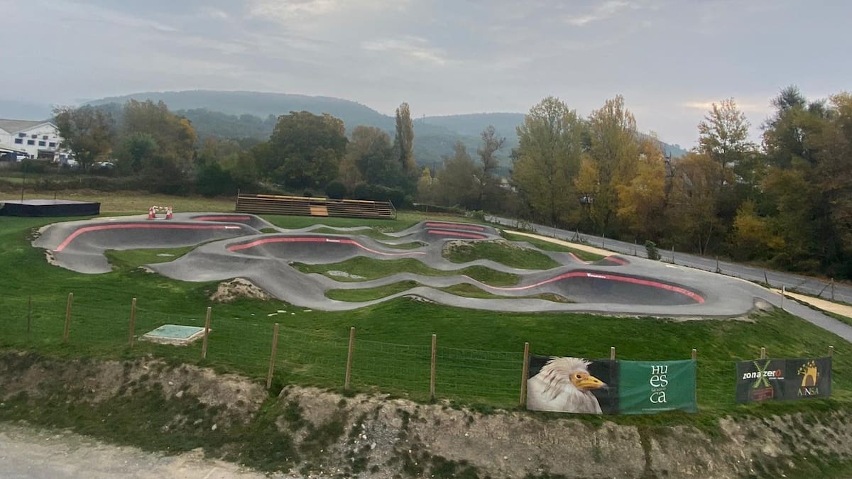 Aínsa acoge una prueba de la Copa de España de Pump Track