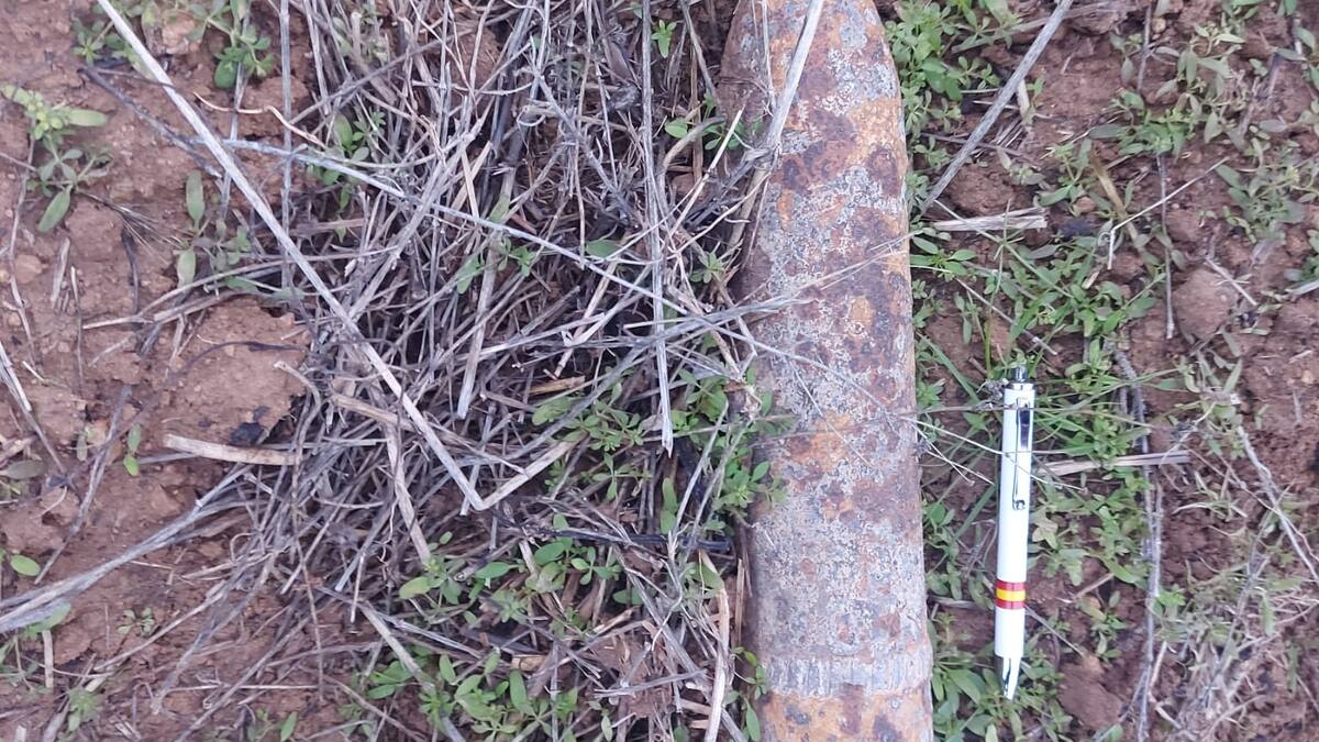 La Guardia Civil desactiva dos explosivos de la Guerra Civil encontrados en Luzaga y en Hita (Guadalajara)