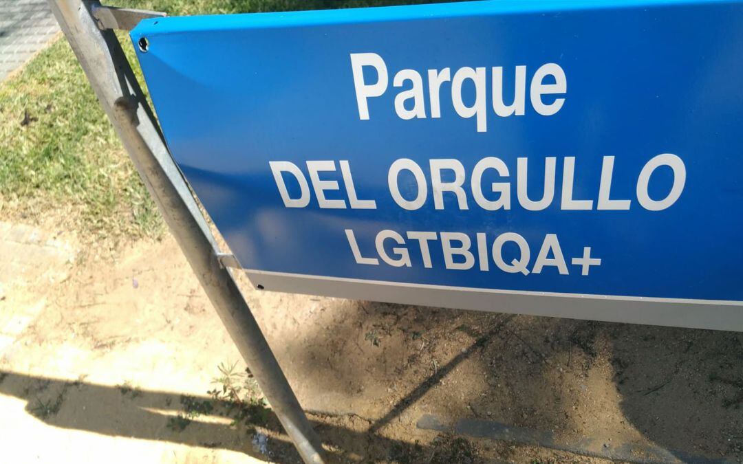 Imagen de la placa difundida por Jerezlesgay