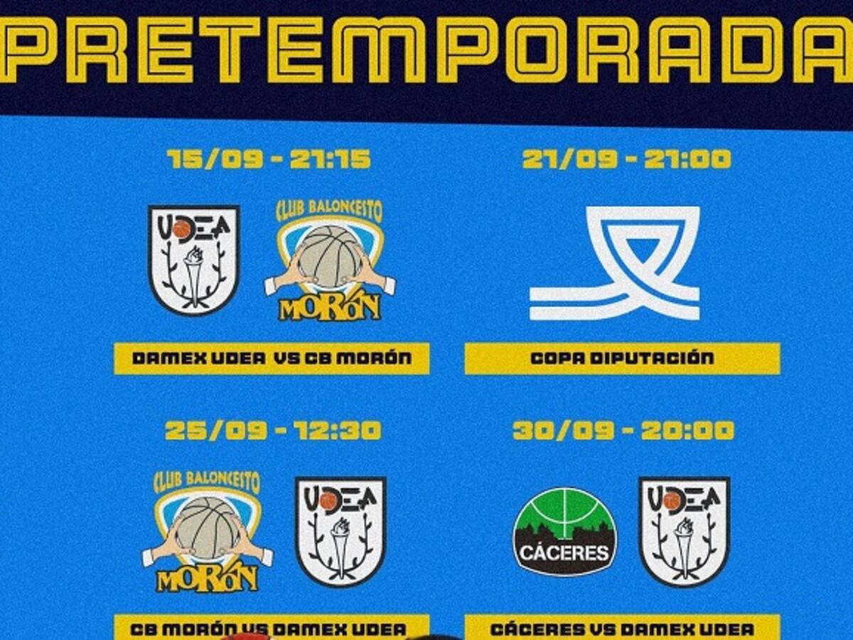 UDEA Algeciras debutará el 15 de septiembre en pretemporada