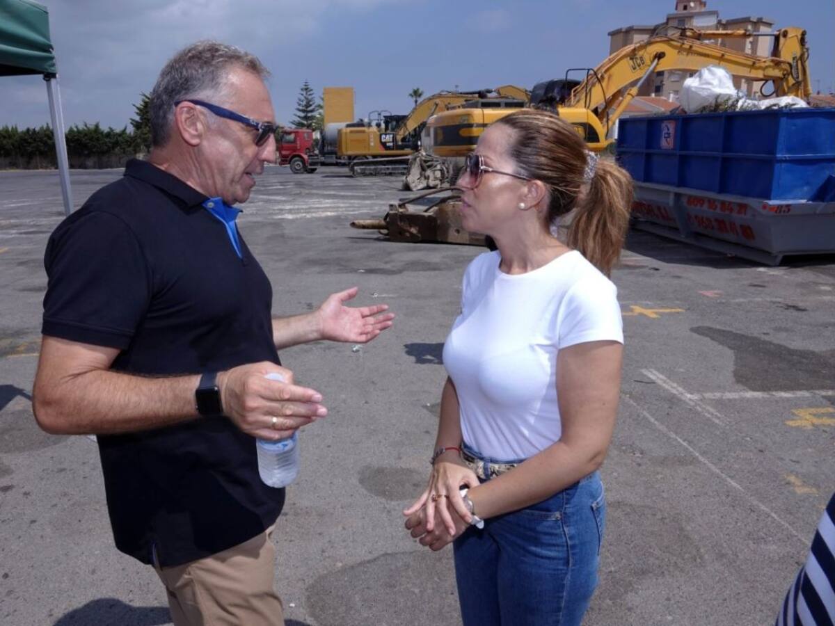 Las obras de Las Dunas de Cabo de Palos no afectarán al mercadillo de los domingos