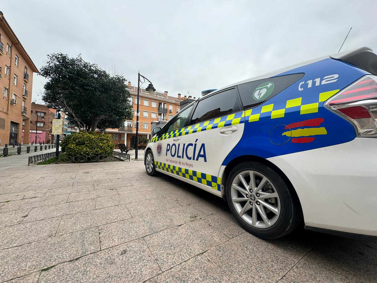 Coche de la Policía Local de San Sebastián de los Reyes