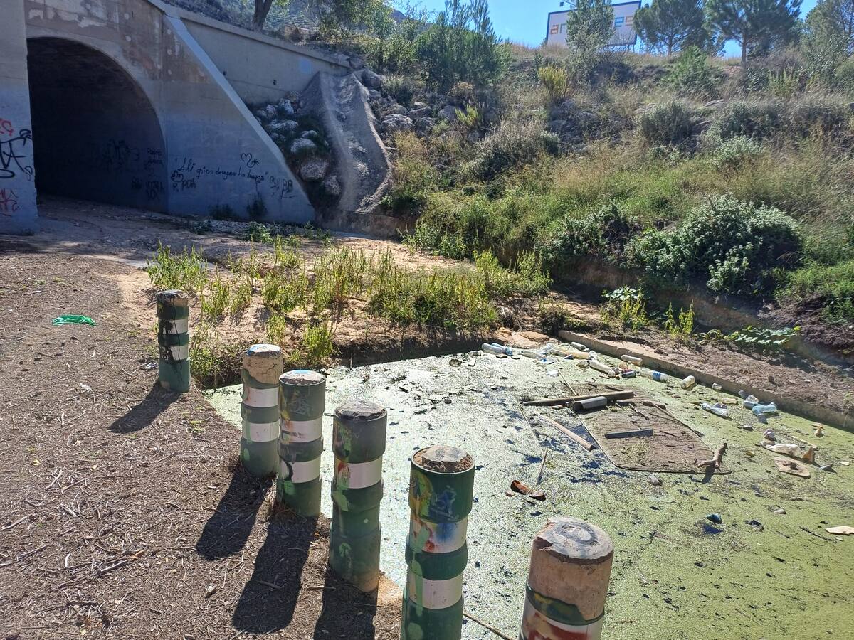 Vecinos piden al ayuntamiento la limpieza de la Rambla Conejo