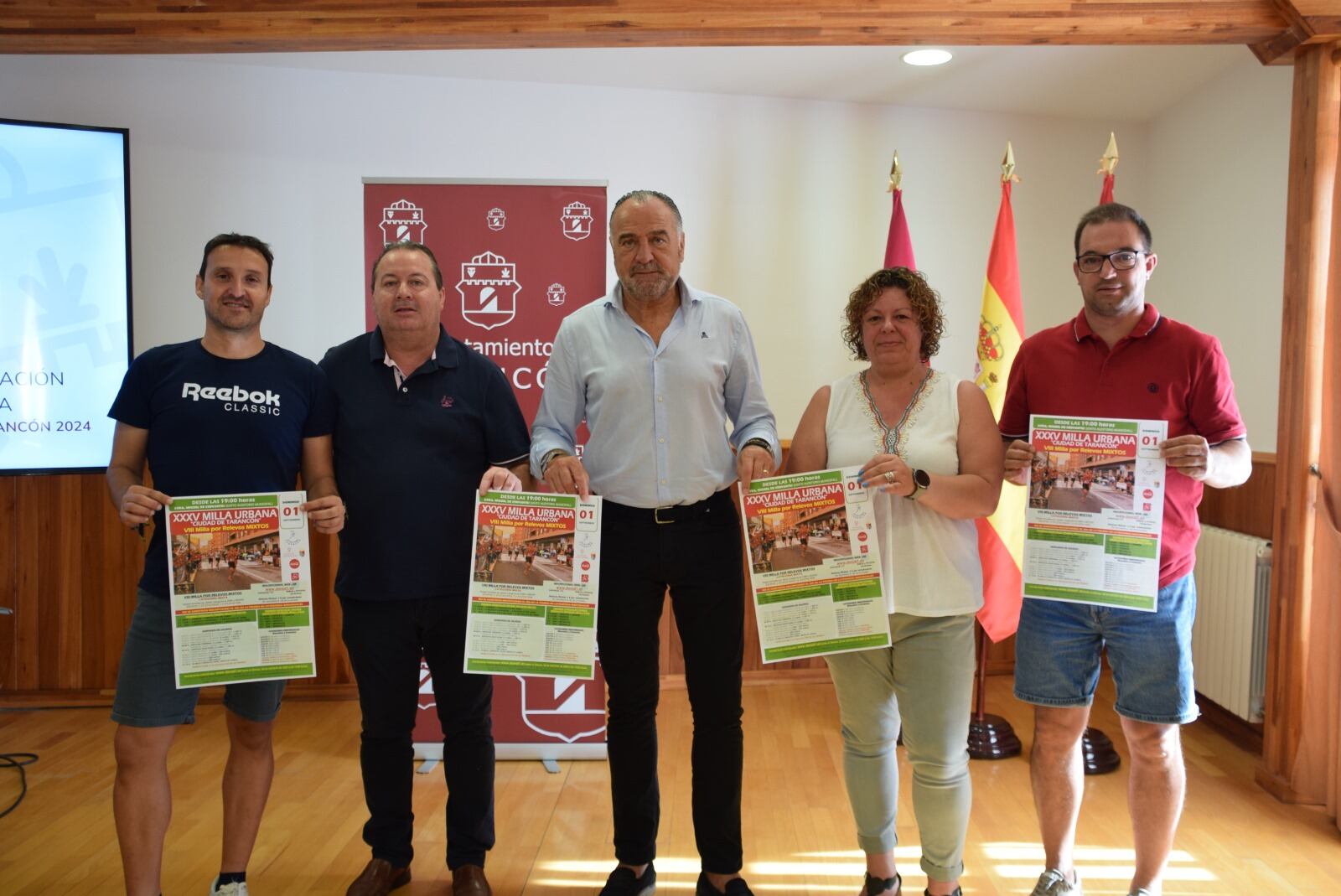 Acto de presentación de las actividades deportivas de las Fiestas Patronales de Tarancón 2024