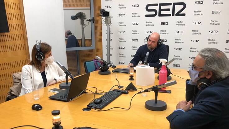 María José Catalá y Manolo Mata juegan el derbi en SER DEPORTIVOS VALENCIA