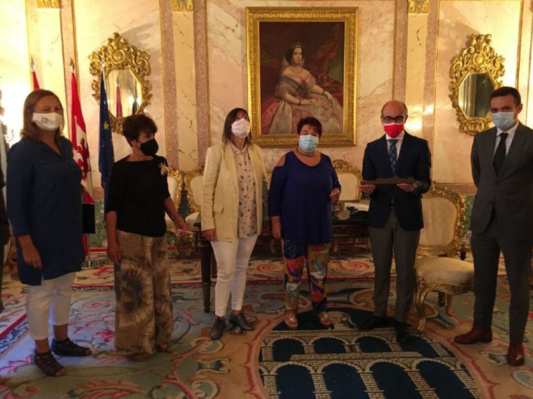 Reunión de los concejales del Ayuntamiento de Segovia con el consejero de Cultura de la Junta 