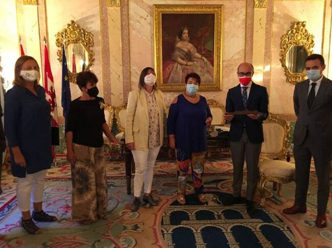 Reunión de los concejales del Ayuntamiento de Segovia con el consejero de Cultura de la Junta