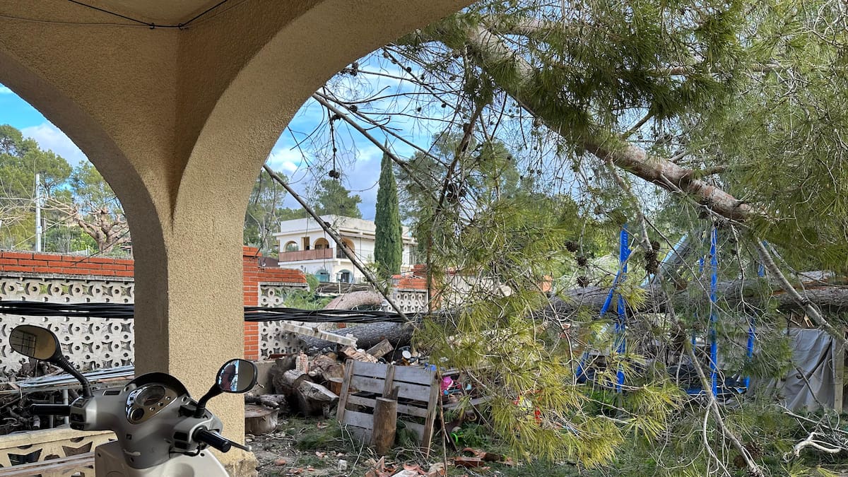Especial temporal de viento desde Bixquert en "Hoy por Hoy Xàtiva y comarcas"