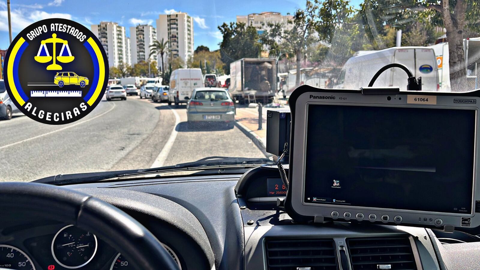 Un vehículo de la Policía Local