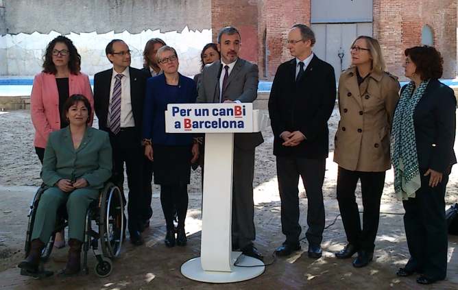 Collboni presenta la remodelació del grup del PSC a l'Ajuntament de Barcelona
