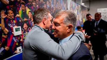 Com va ser el comiat de Laporta al vestidor del Barça?