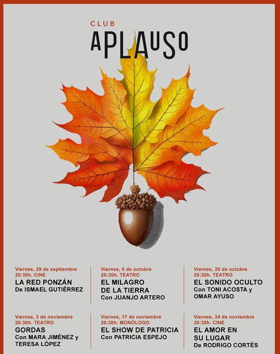 Cartel de la 7ª edición del Club Aplauso