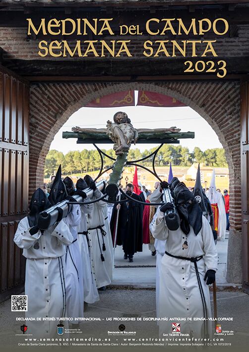 Cartel promocional de la Semana Santa de Medina del Campo declarada de Interés Turístico Intenacional