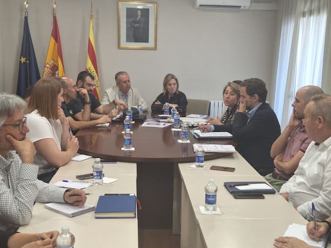 José Carlos Campo ha presidido la reunión en Velilla de Cinca