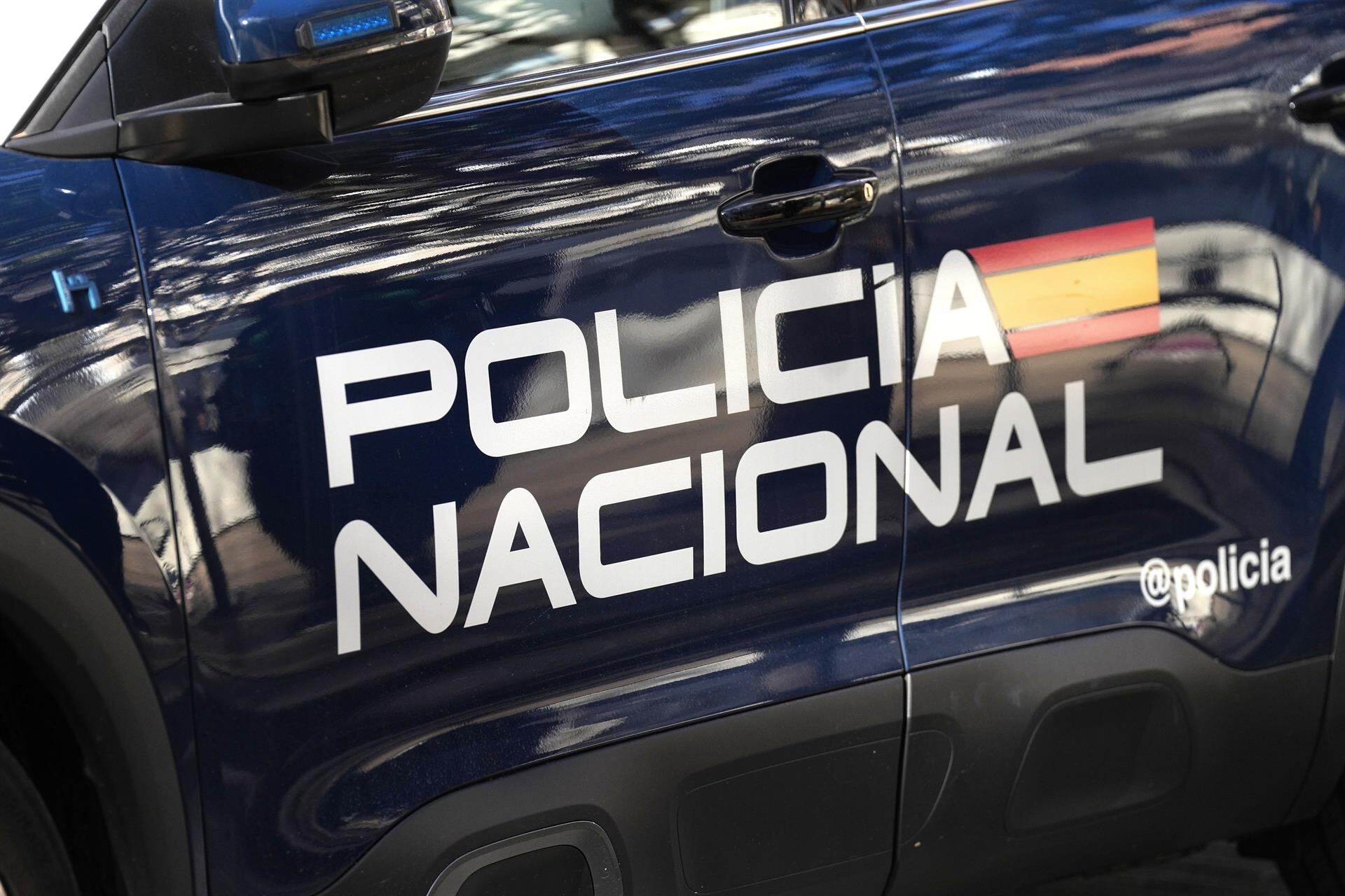 Imagen de archivo de un coche de la Policía Nacional. Foto: EP