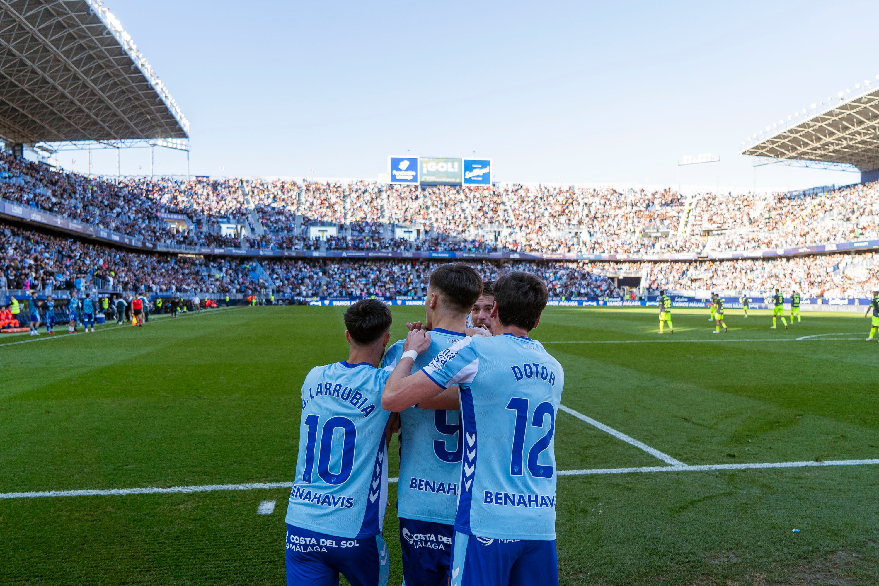 MALAGA, SPAIN - 2026/01/11: Malaga CF