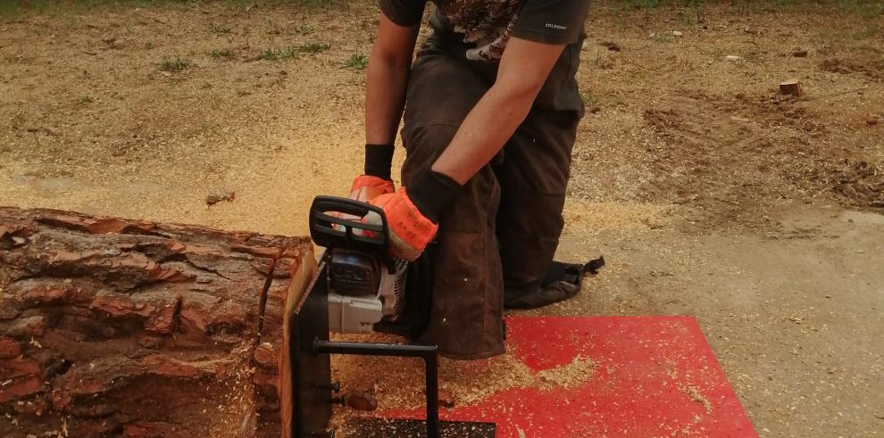 El CPIFP Montearagón acoge el II Campeonato Forestal Nacional de estudiantes