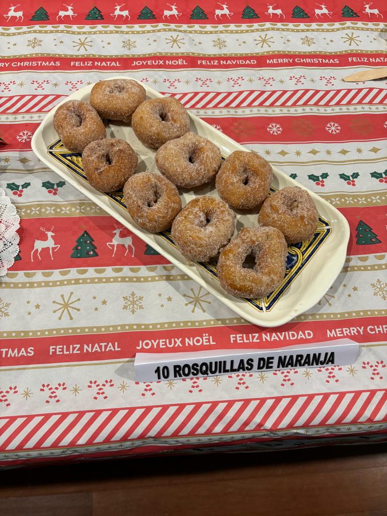 Rosquillas de Naranja, autora Mercedes Fernández