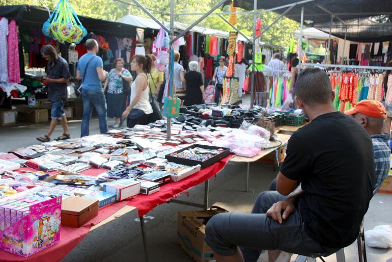 Una imatge del mercat de la Devesa de Girona.