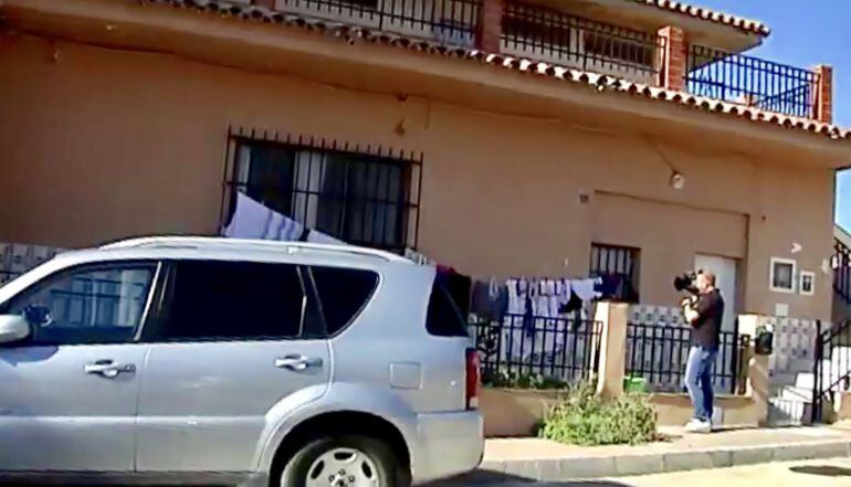 Vivienda de la barriada malagueña del Puerto de la Torre donde residía la pareja con la bebé fallecida