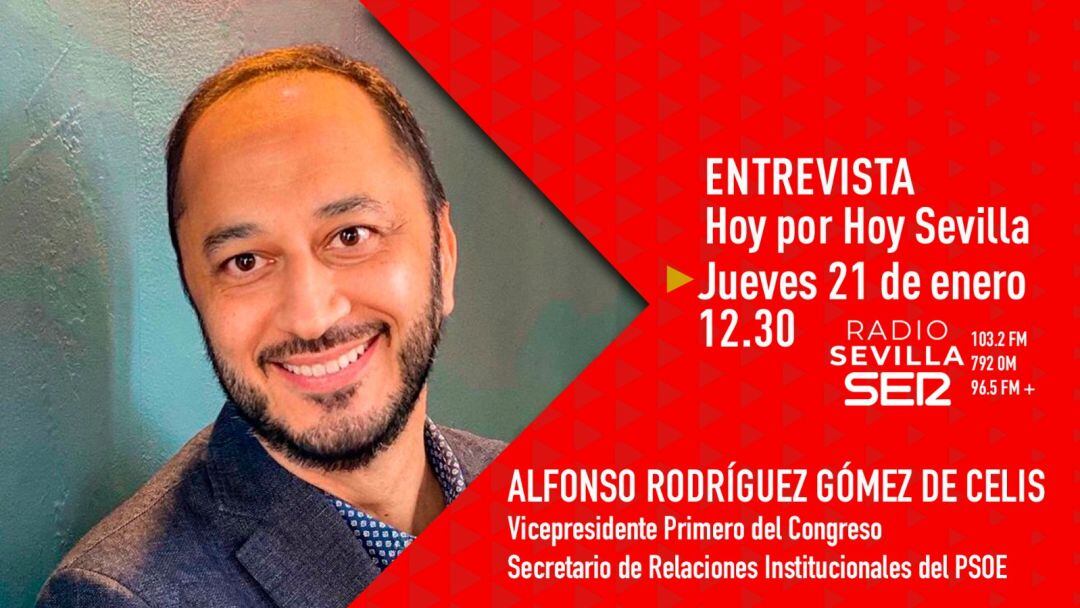 Alfonso Rodríguez Gómez de Celis ha pasado este jueves por los micrófonos del programa Hoy por Hoy Sevilla