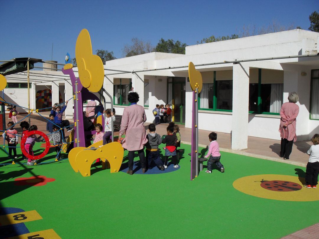 Imagen de archivo del patio de la escuela infantil Els Xiquets