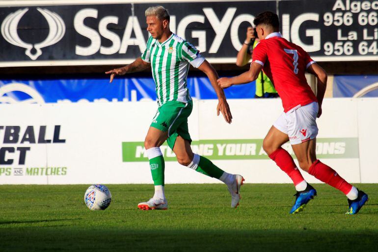 Joaquín, durante un partido